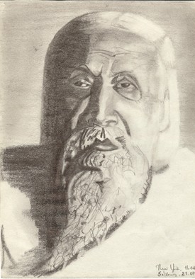 Sri Aurobindo in 1950.